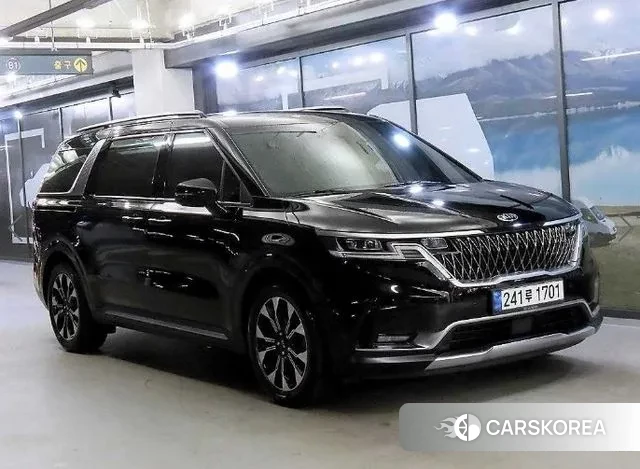 Kia Carnival 4th generation 2021 Черный из Кореи