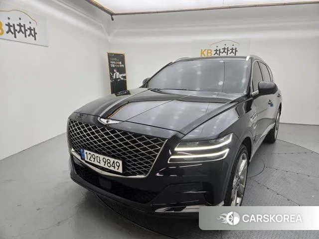 Genesis GV80 2021 Черный из Кореи