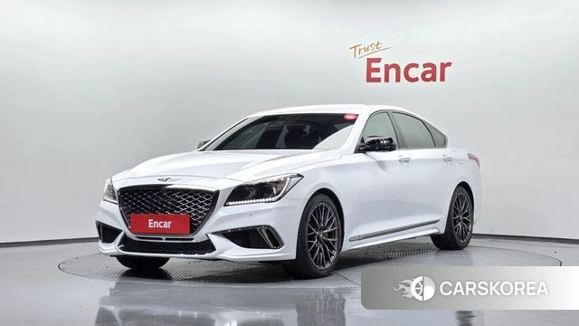 Genesis G80 2018 Белый из Кореи