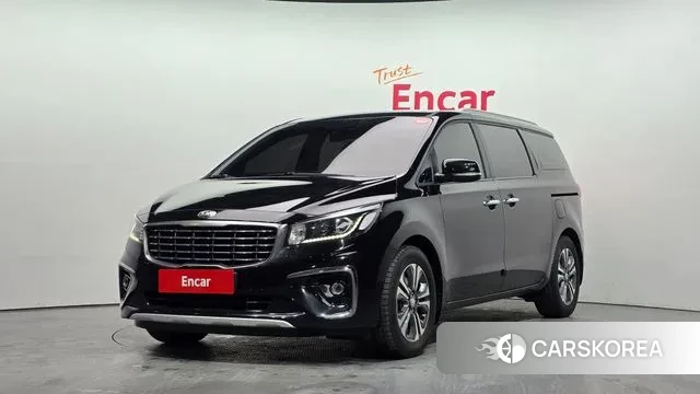Kia The New Carnival 2018 Черный из Кореи
