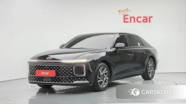 Hyundai Grandeur Hybrid (GN7) 2023 Черный из Кореи