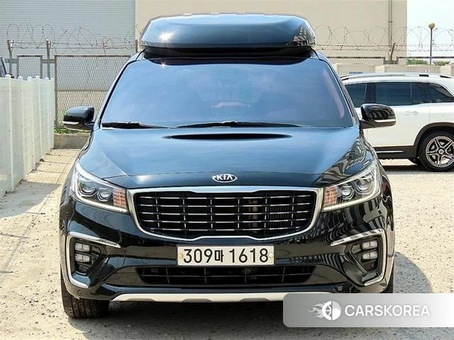 Kia The New Carnival 2019 Черный из Кореи
