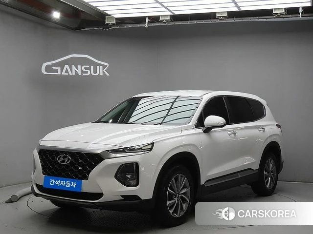 Hyundai Santa Fe TM 2019 Белый из Кореи