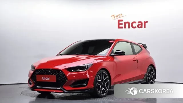 Hyundai Veloster (JS) 2021 Красный из Кореи