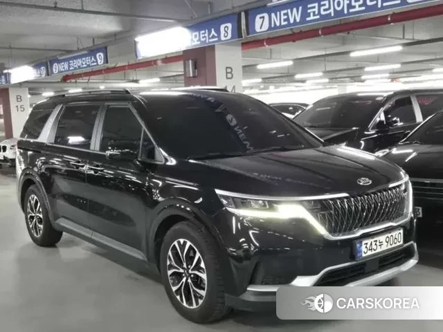 Kia Carnival 4th generation 2021 Черный из Кореи
