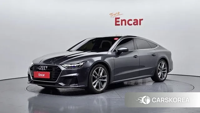 Audi A7 (4K) 2020 Серый из Кореи
