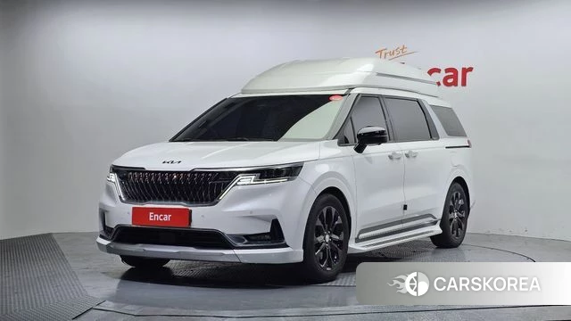 Kia Carnival 4th generation 2021 Белый из Кореи
