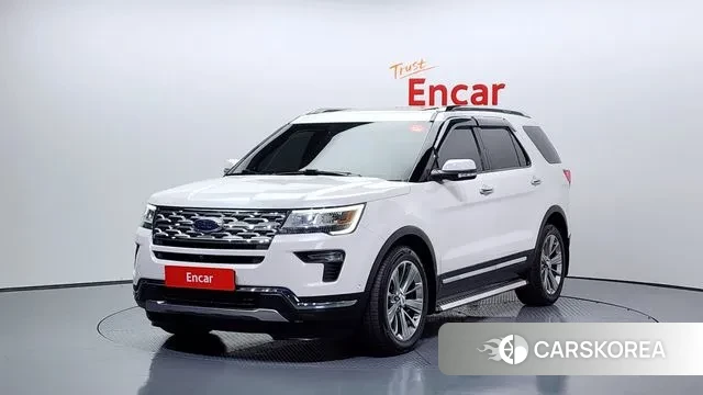 Ford Explorer 2018 Белый из Кореи
