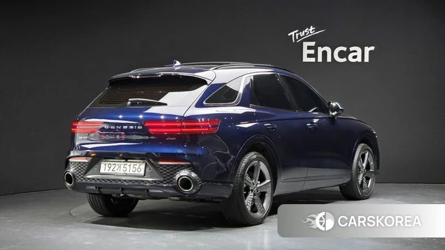 Genesis GV70 2021 Синий из Кореи