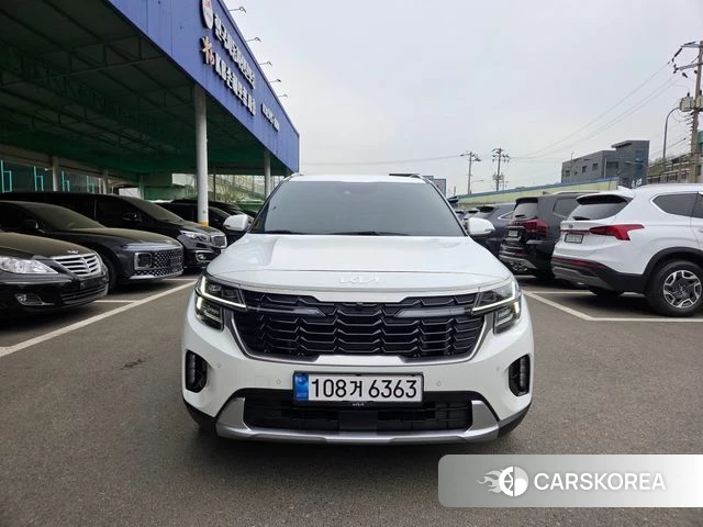 Kia The New Seltos 2023 Белый из Кореи