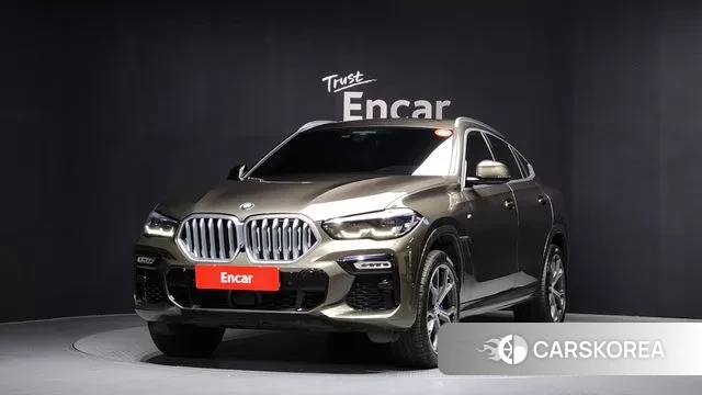 BMW X6 (G06) 2020 Песочный из Кореи