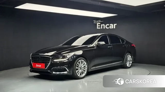 Genesis G80 2018 Черный из Кореи