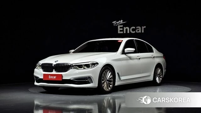 BMW 5 Series (G30) 2019 Белый из Кореи