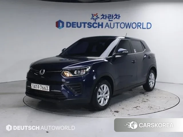 Ssangyong Berry New Tivoli 2019 Синий из Кореи