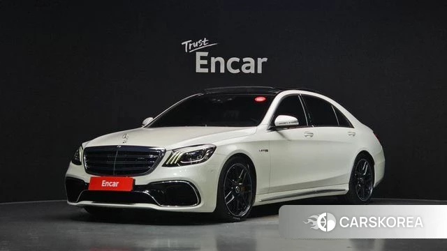 Mercedes-Benz S-Class W222 2018 Белый из Кореи