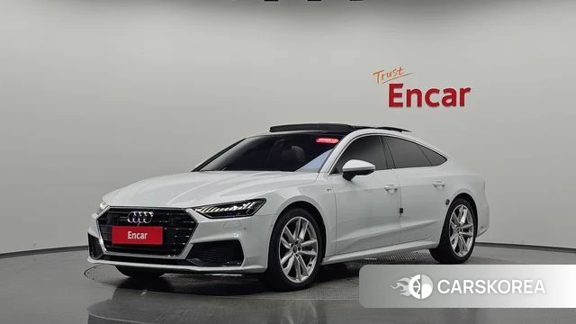 Audi A7 (4K) 2022 Белый из Кореи