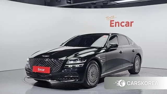 Genesis G80 (RG3) 2021 Черный из Кореи
