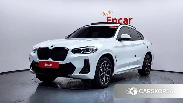 BMW X4 (G02) 2023 Белый из Кореи