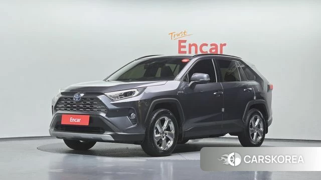 Toyota RAV4 5th Generation 2021 Серый из Кореи