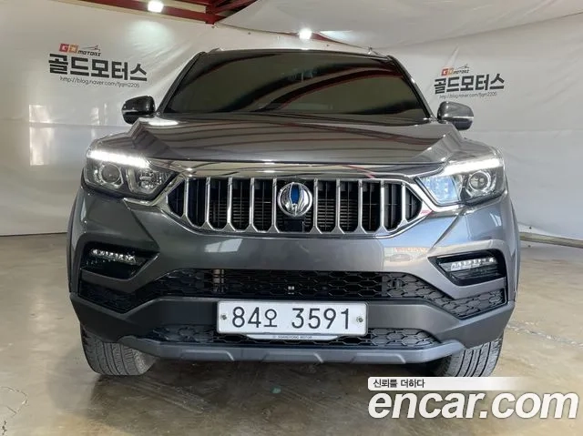 Ssangyong Rexton Sports Cannes 2020 Серый из Кореи