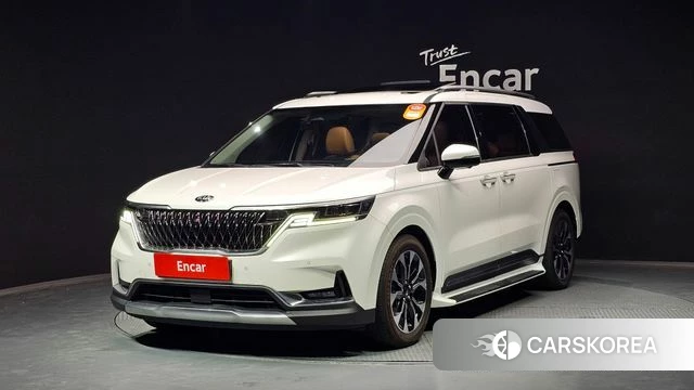 Kia Carnival 4th generation 2021 Белый из Кореи