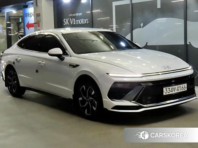 Hyundai Sonata D Edge (DN8) 2024 Белый из Кореи