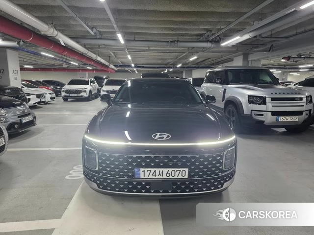 Hyundai Grandeur (GN7) 2023 Черный из Кореи