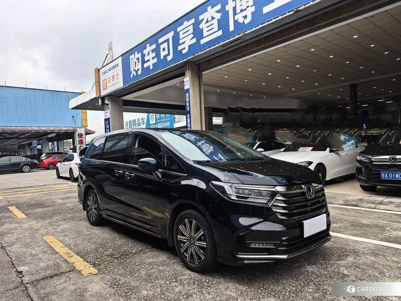 Honda Odyssey 2025 Черный из Китая