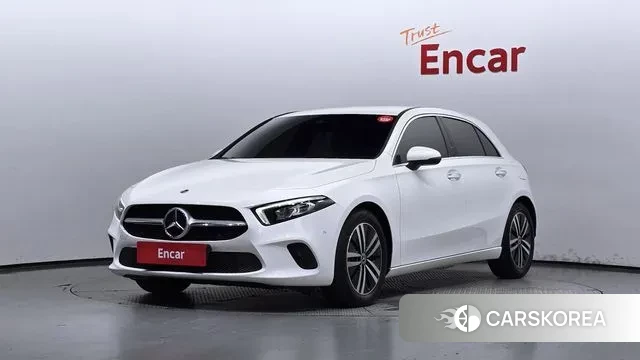 Mercedes-Benz A-Class W177 2023 Белый из Кореи