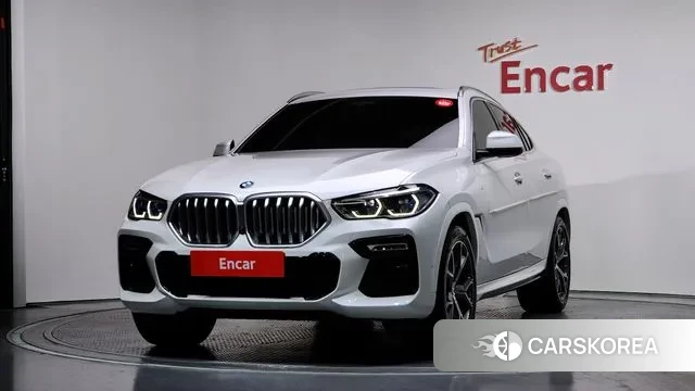 BMW X6 (G06) 2021 Белый из Кореи