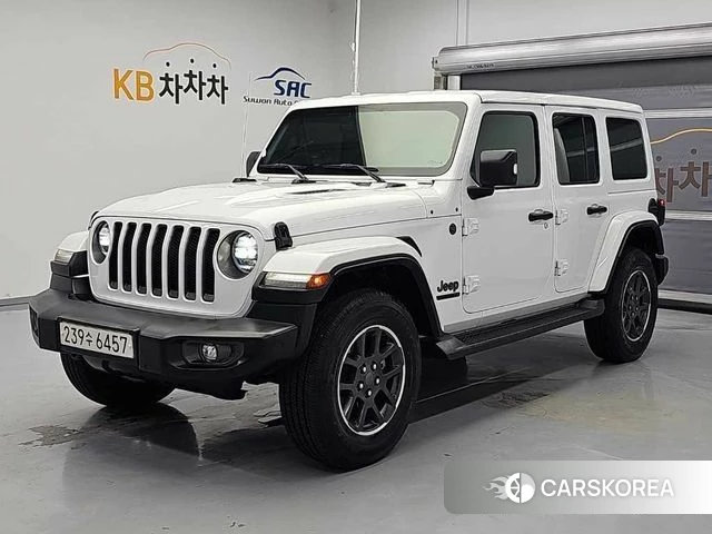 Jeep Wrangler (JL) 2021 Белый из Кореи