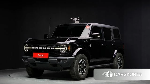 Ford Bronco 6th Generation 2024 Черный из Кореи