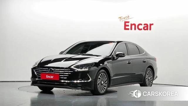 Hyundai Sonata Hybrid (DN8) 2022 Черный из Кореи
