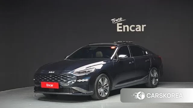 Kia K8 Hybrid 2022 Синий из Кореи