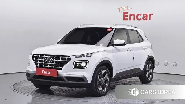 Hyundai Venue 2021 Белый из Кореи