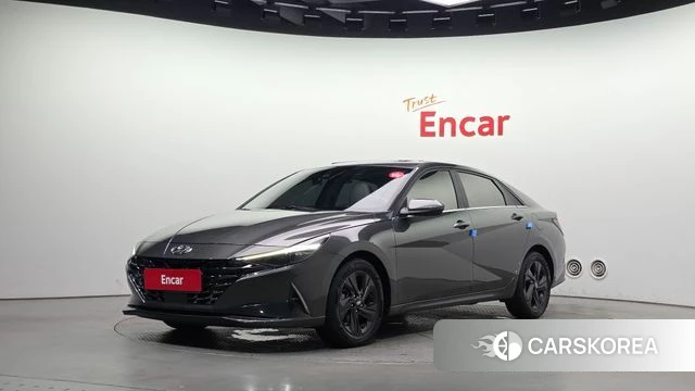 Hyundai Avante (CN7) 2021 Серый из Кореи