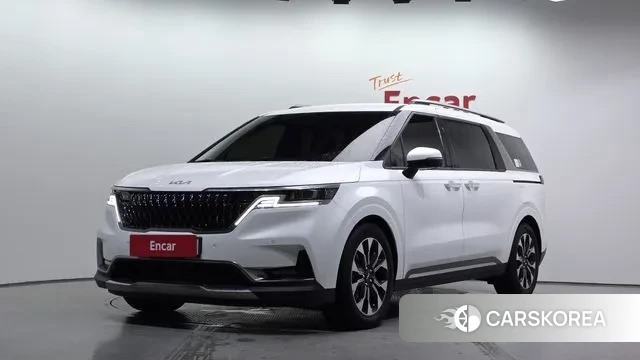 Kia Carnival 4th generation 2021 Белый из Кореи