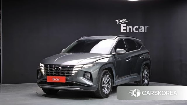 Hyundai Tucson Hybrid (NX4) 2021 Серый из Кореи