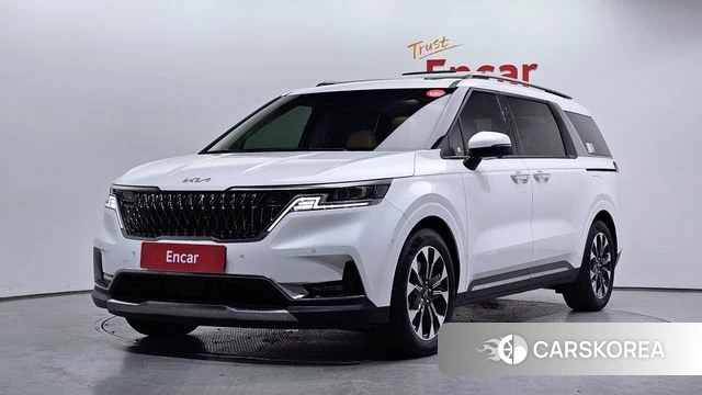 Kia Carnival 4th generation 2023 Белый из Кореи