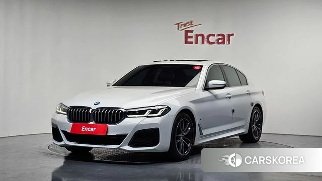 BMW 5 Series (G30) 2021 Белый из Кореи
