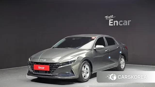 Hyundai Avante (CN7) 2021 Серый из Кореи