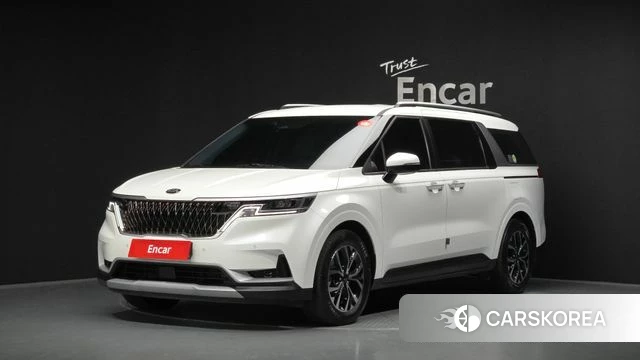 Kia Carnival 4th generation 2021 Белый из Кореи