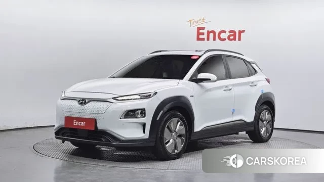 Hyundai Kona Electric 2020 Белый из Кореи