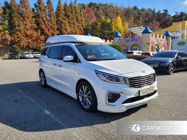 Kia The New Carnival 2019 Белый из Кореи