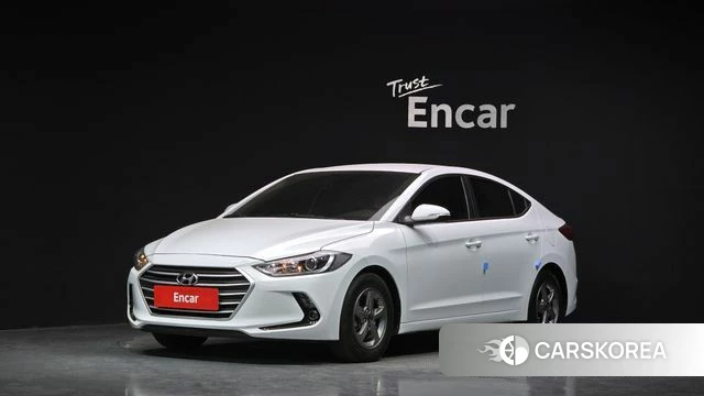 Hyundai Avante AD 2018 Белый из Кореи