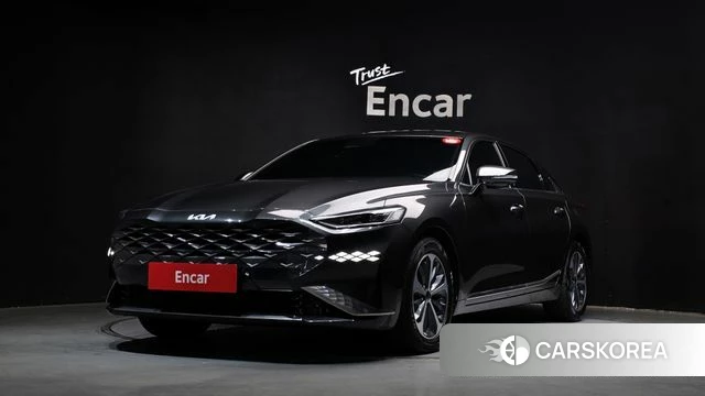 Kia K8 Hybrid 2021 Серый из Кореи