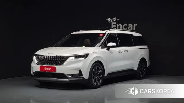 Kia Carnival 4th generation 2023 Белый из Кореи