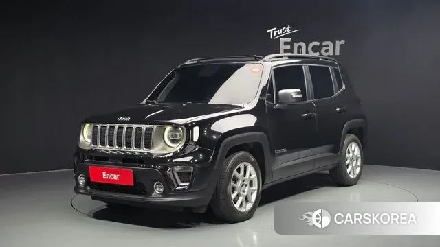 Jeep Renegade 2021 Черный из Кореи