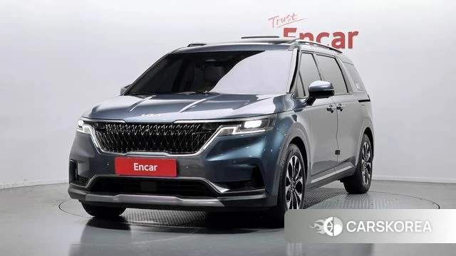 Kia Carnival 4th generation 2022 Синий из Кореи