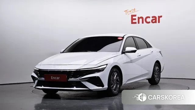 Hyundai The New Avante Hybrid (CN7) 2023 Белый из Кореи